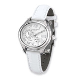 Charles Hubert Stainless Steel White Strap Automatic Watch XWA4213