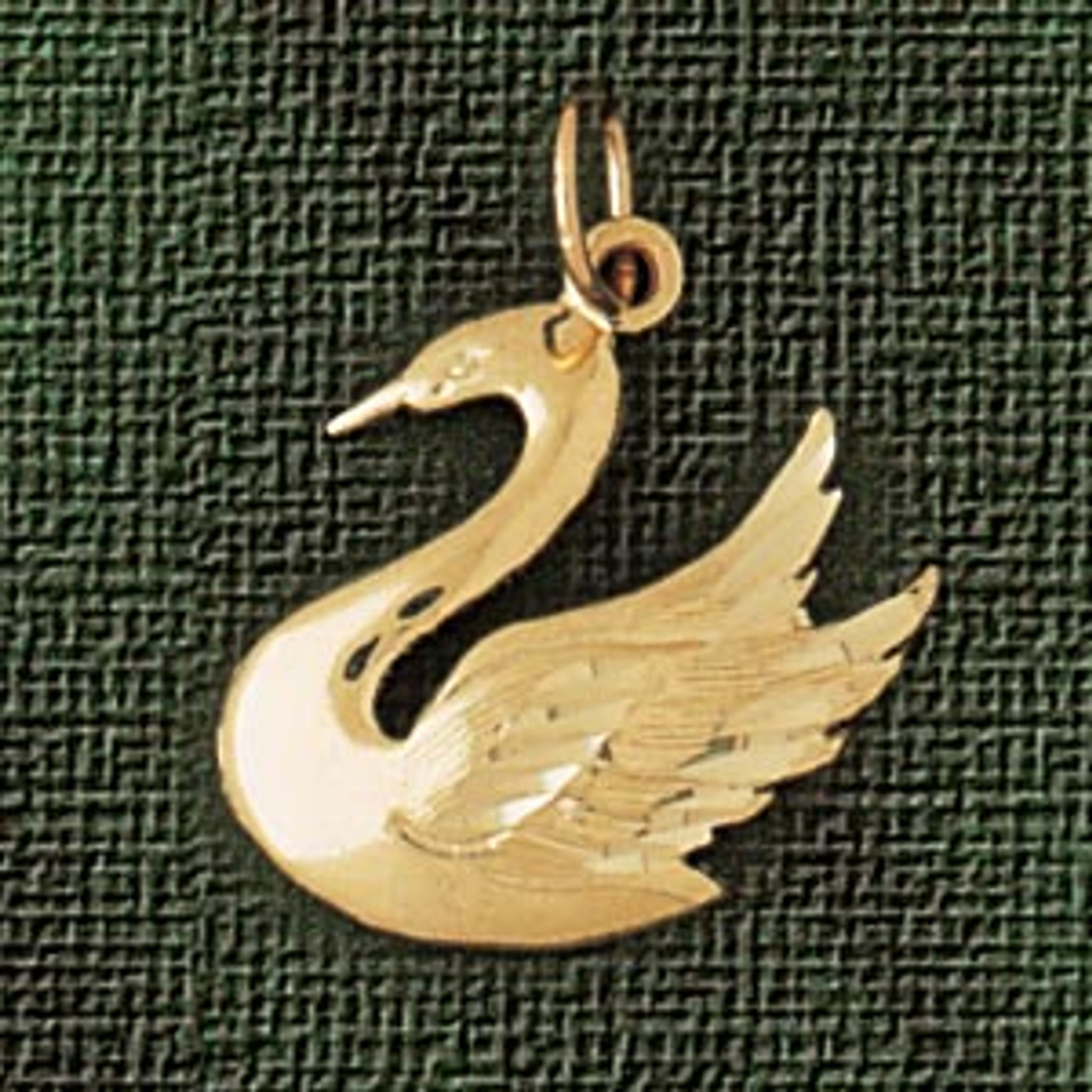 Lovestruck Swans 18KT Rose Gold Necklace