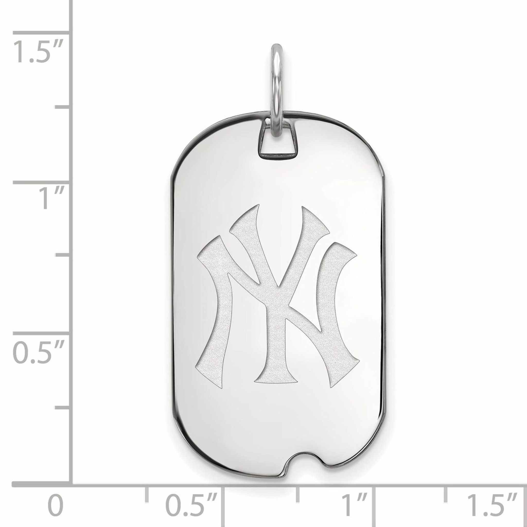 yankees dog tag