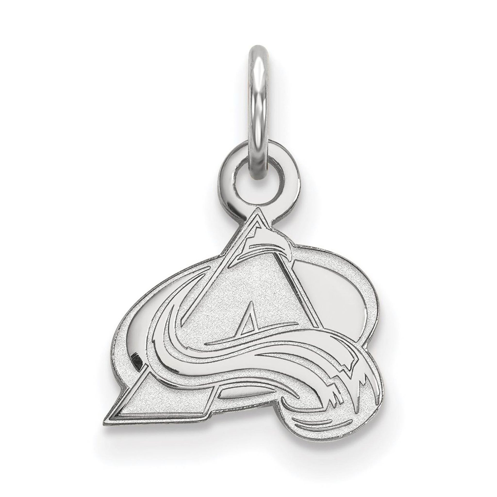 Colorado Avalanche x-Small Pendant 10k White Gold 1W001AVA