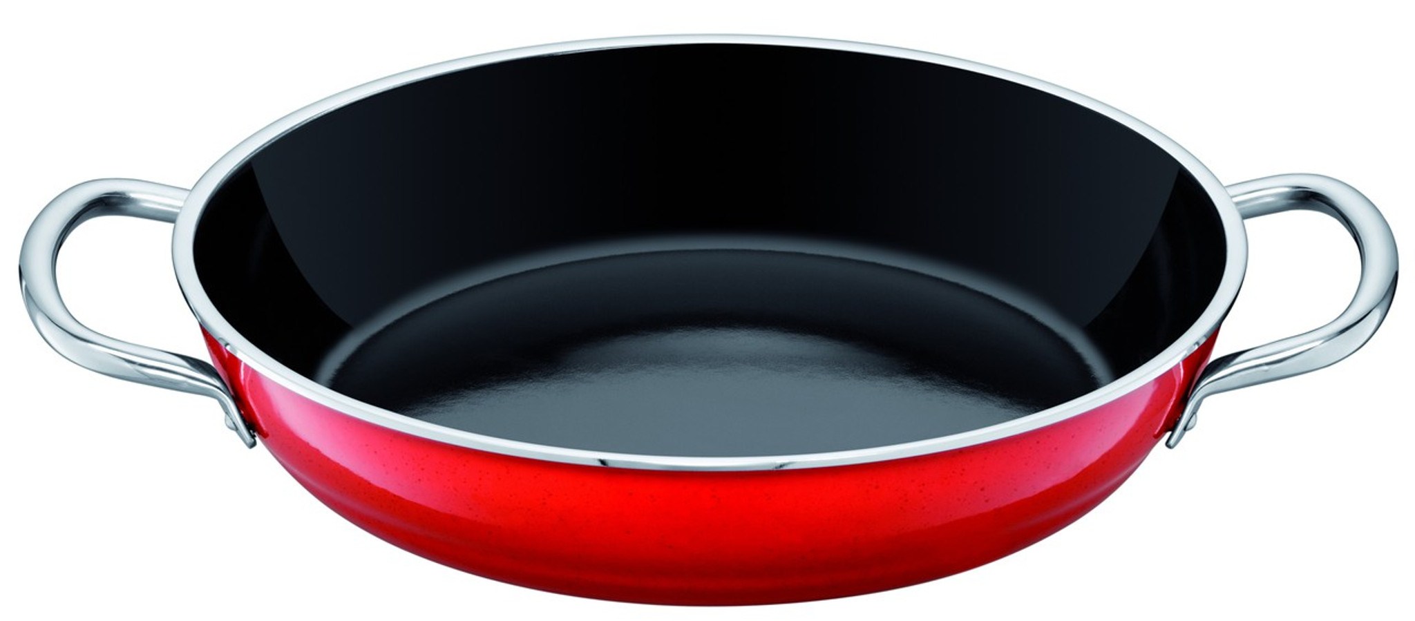 Silit Passion Colors Fry Serve Pan 11 Inch with Handles Energy Red UPC: 744004430738 -