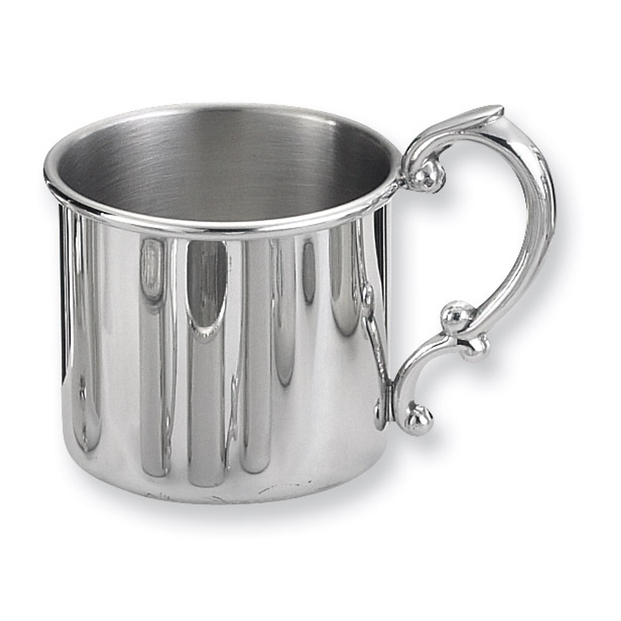 pewter baby cup