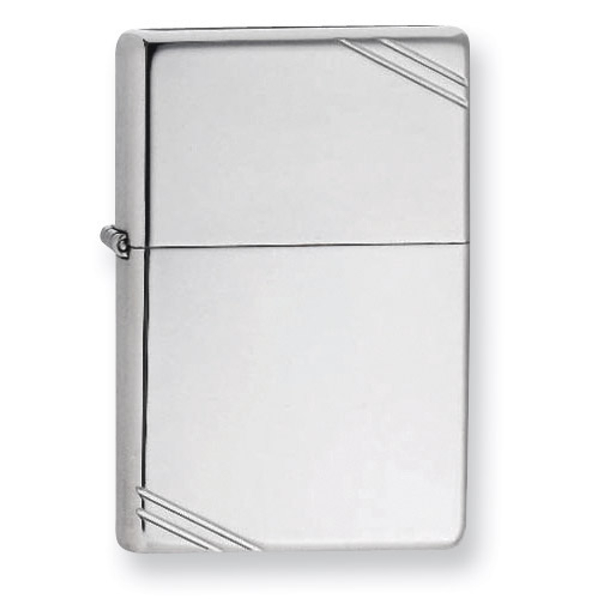 Zippo Sterling Silver Vintage Lighter GL1051 Engravable - HomeBello