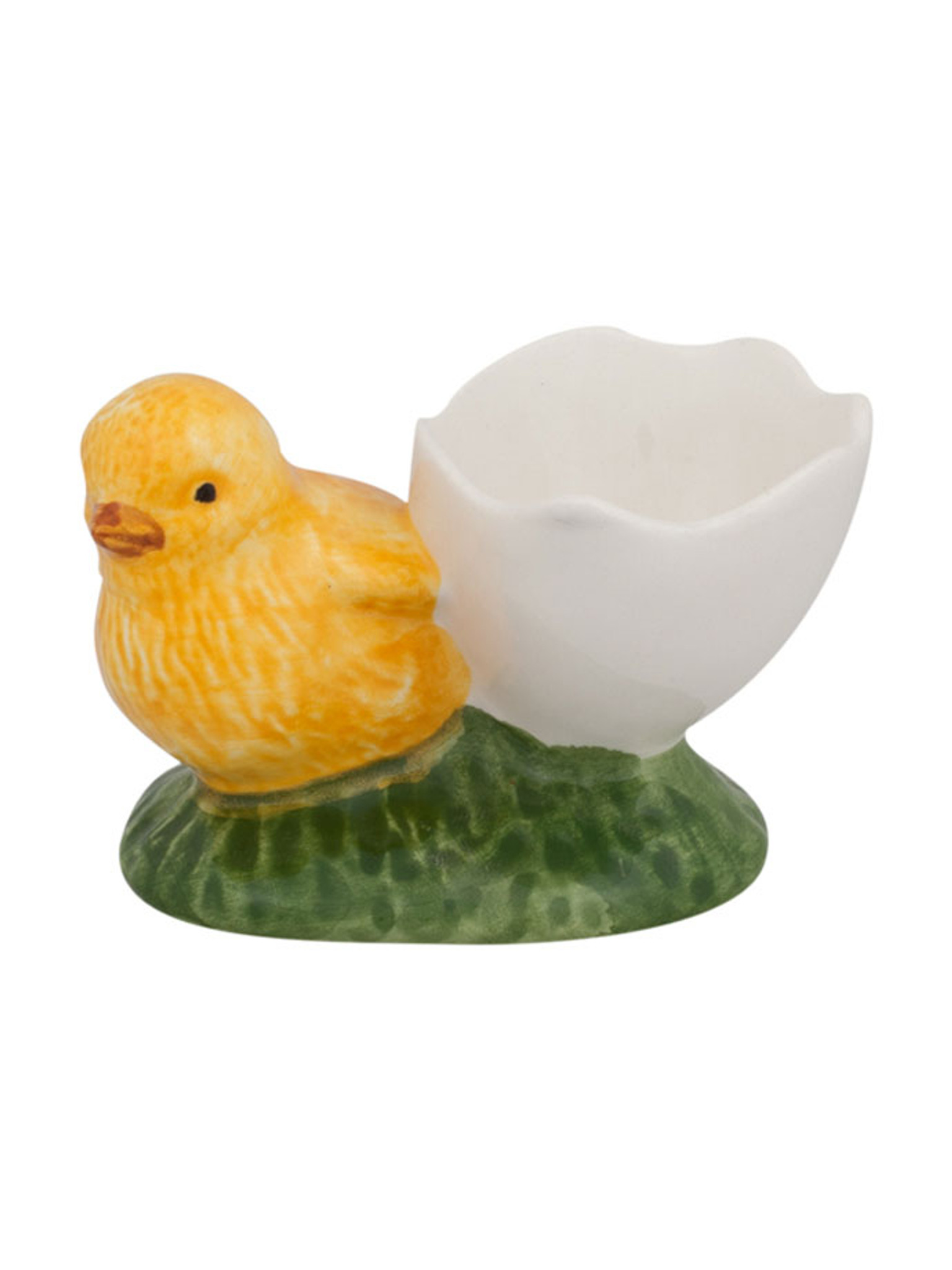 Bordallo Pinheiro Egg Cups Eggshell with Whole Chick Natural 65003046 - HomeBello