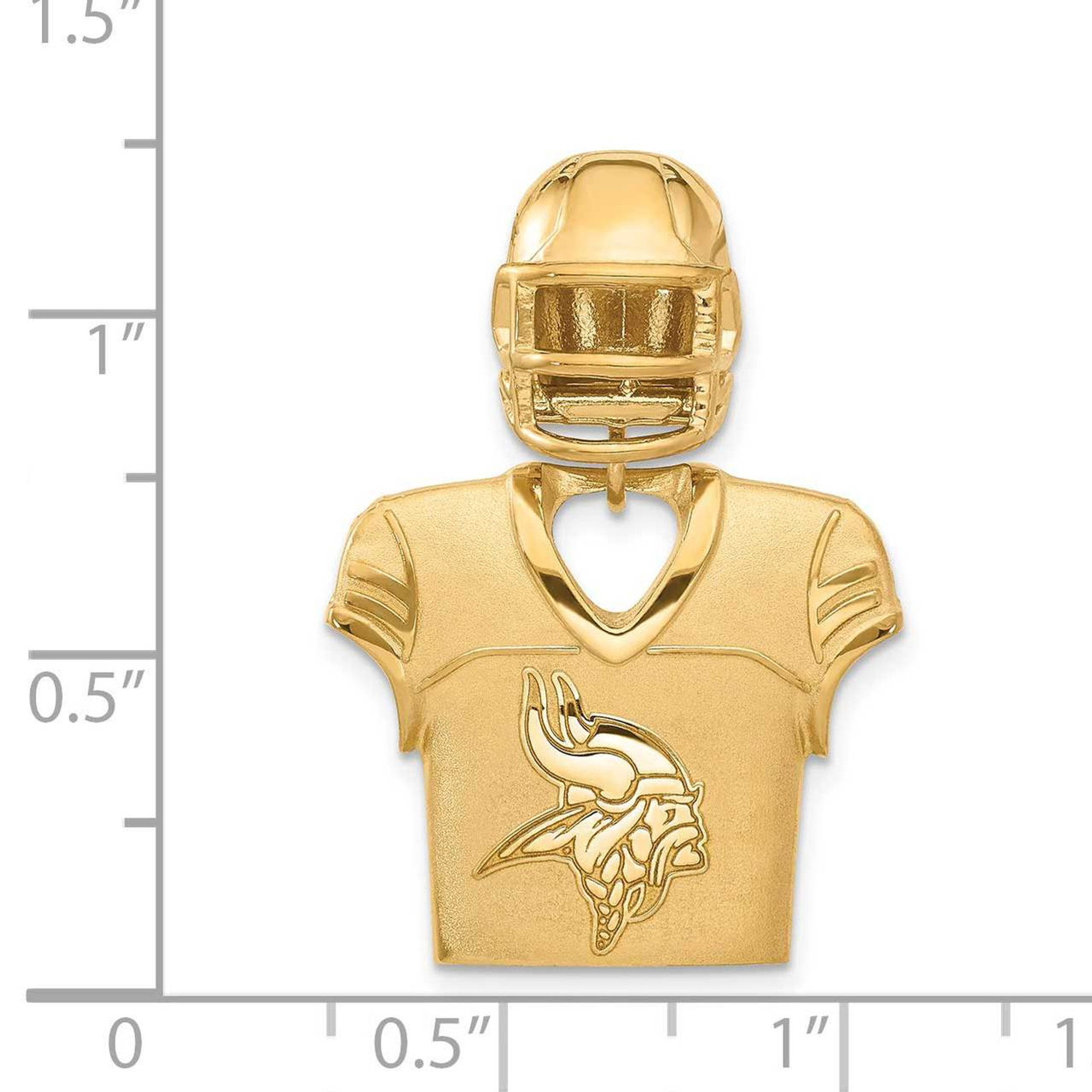 gold vikings jersey