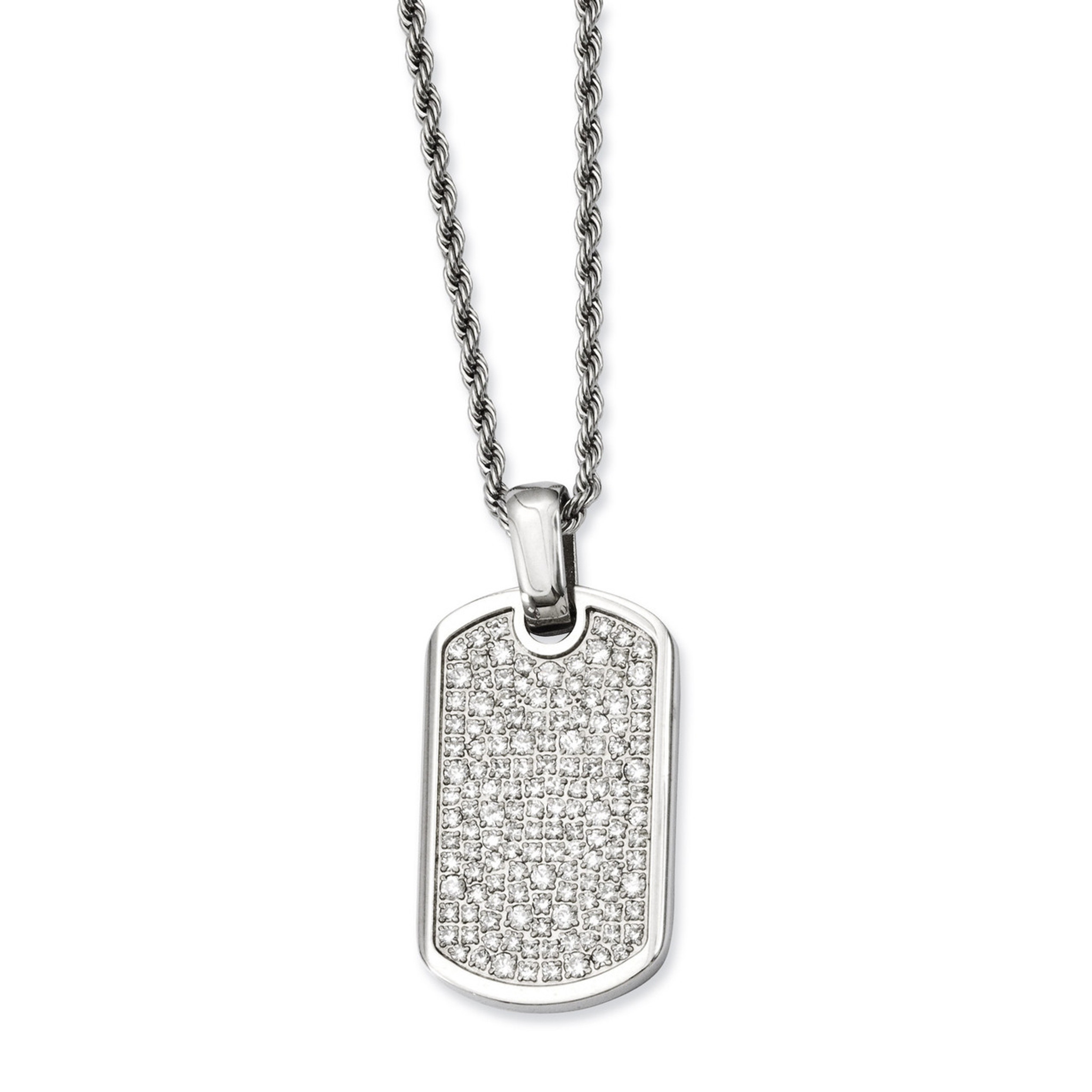 diamond dog chain necklace