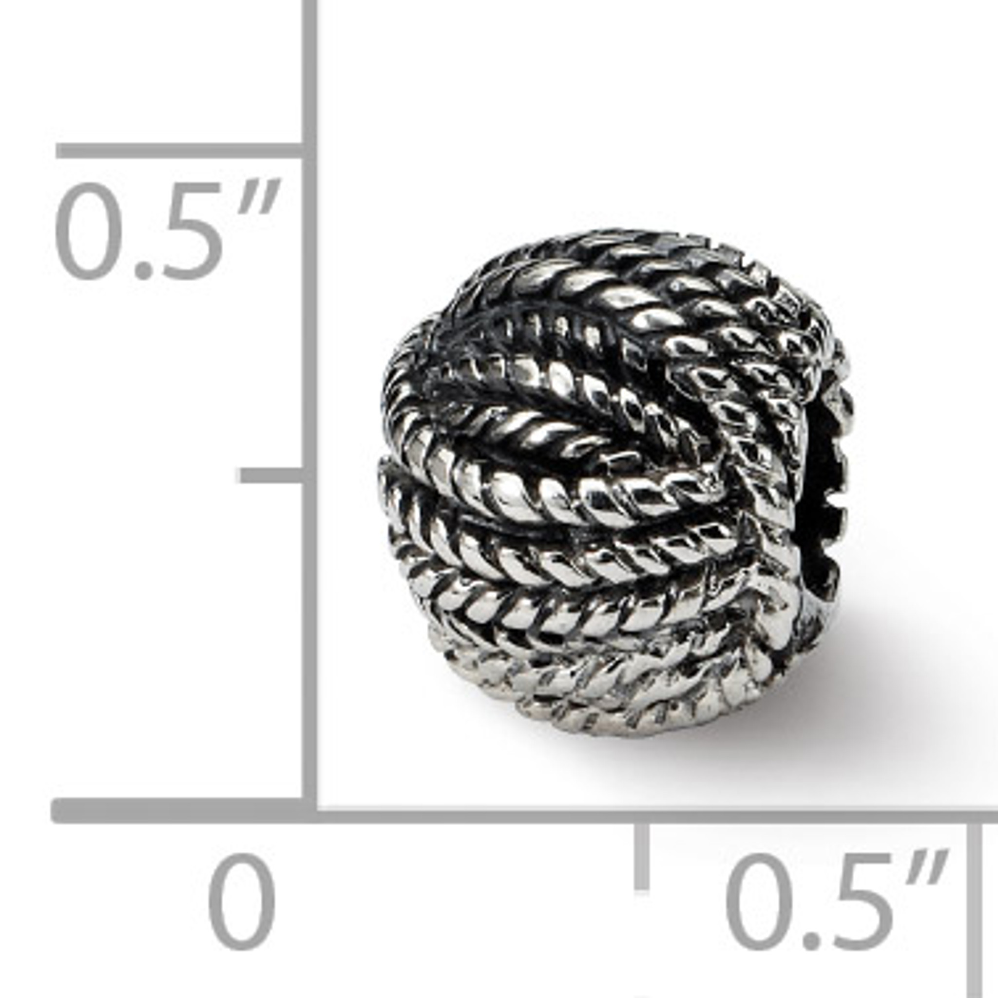 sterling silver ball of yarn