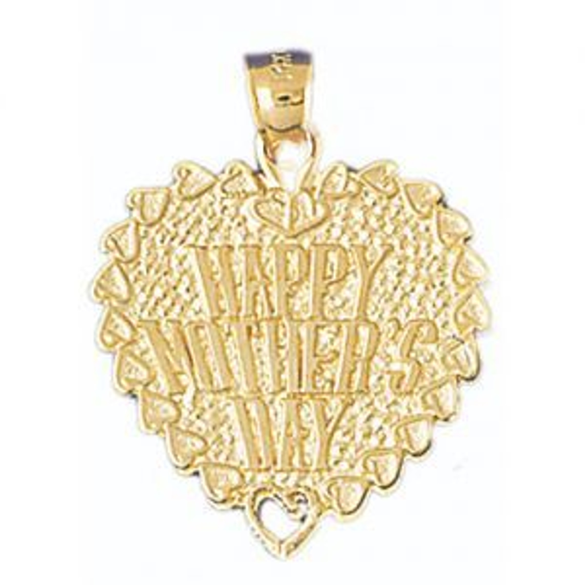 happy mothers day necklace