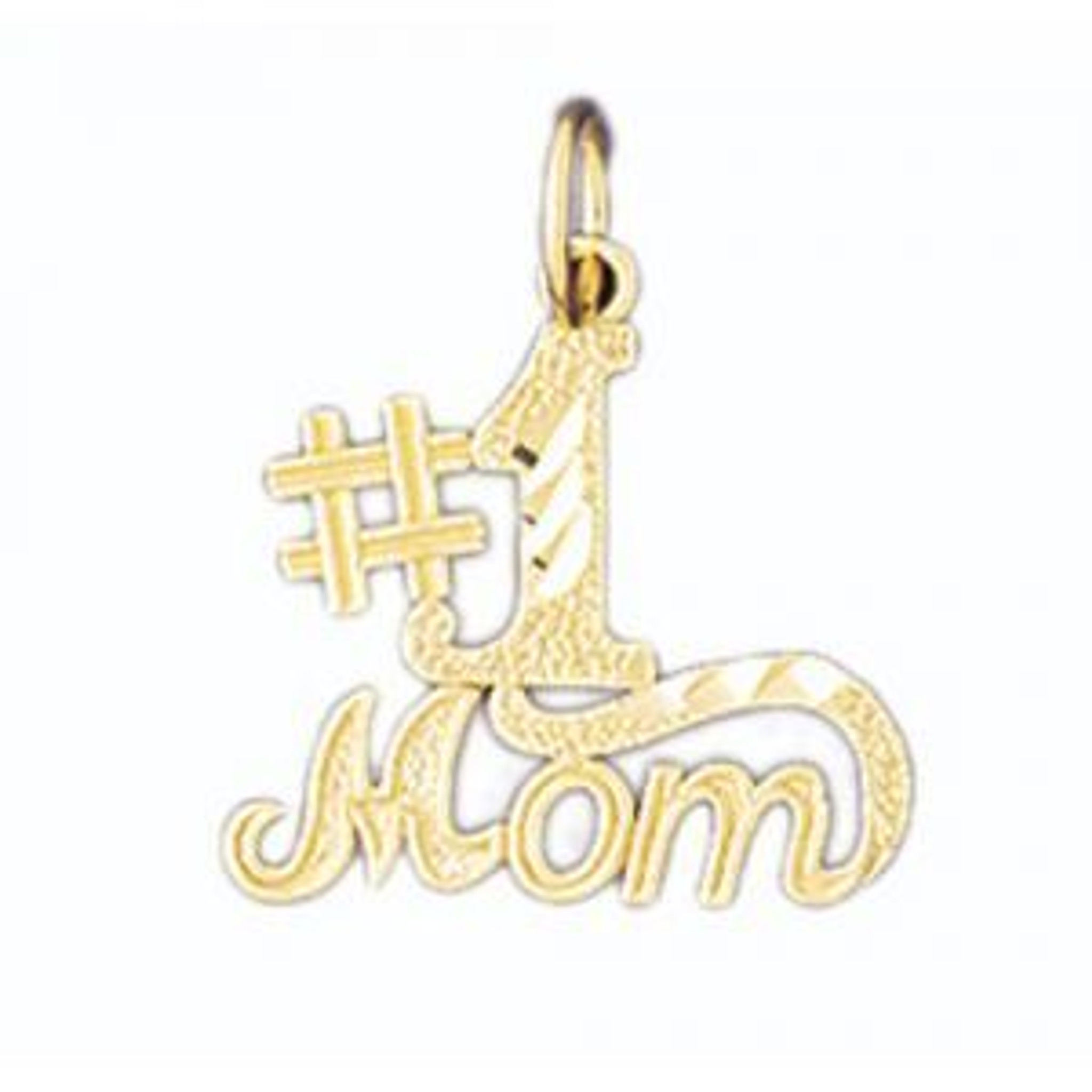 number one mom pendant