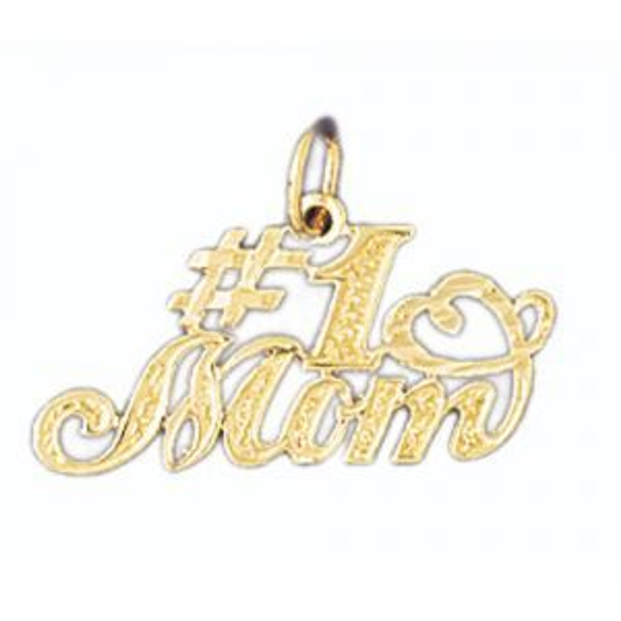 number one mom pendant