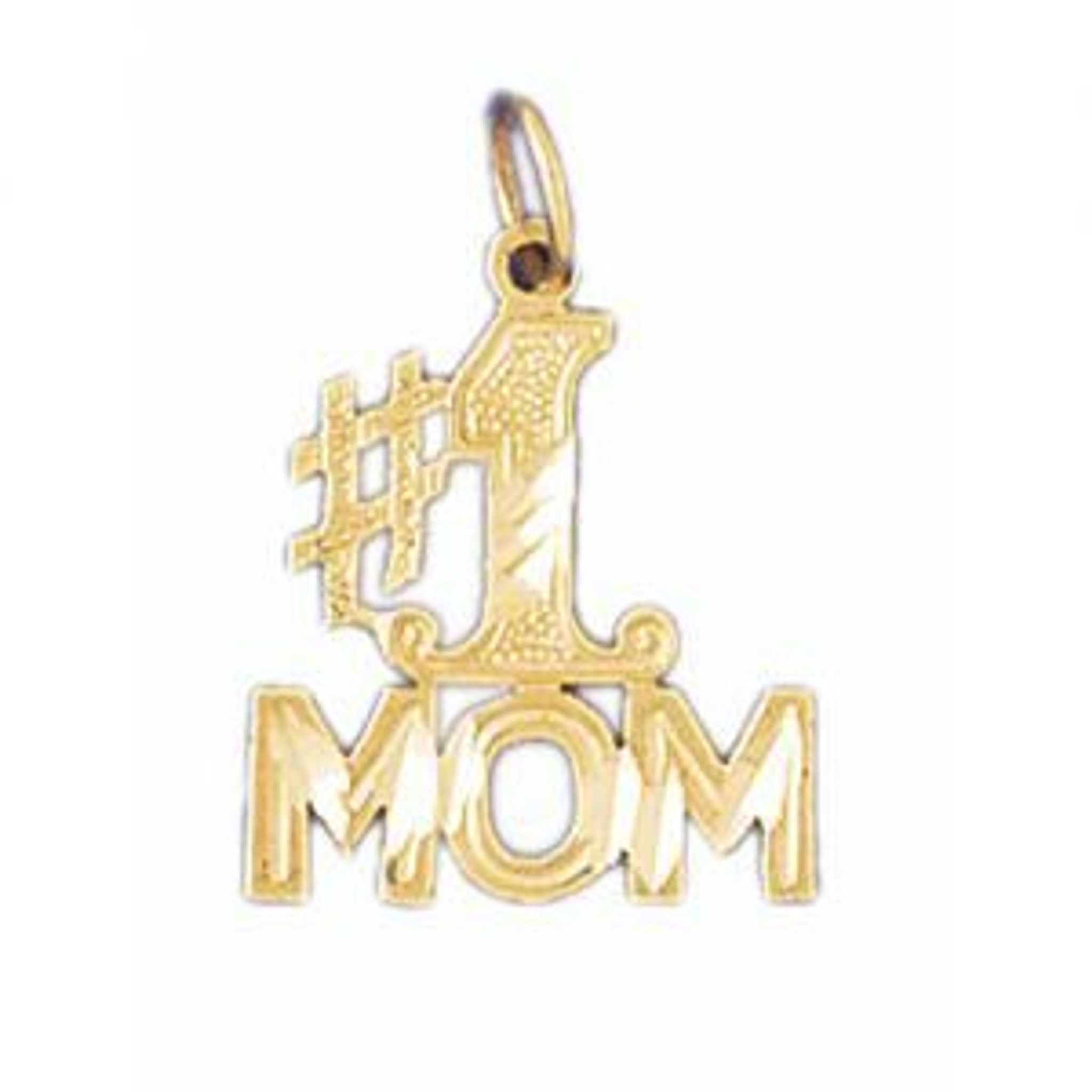 number one mom pendant