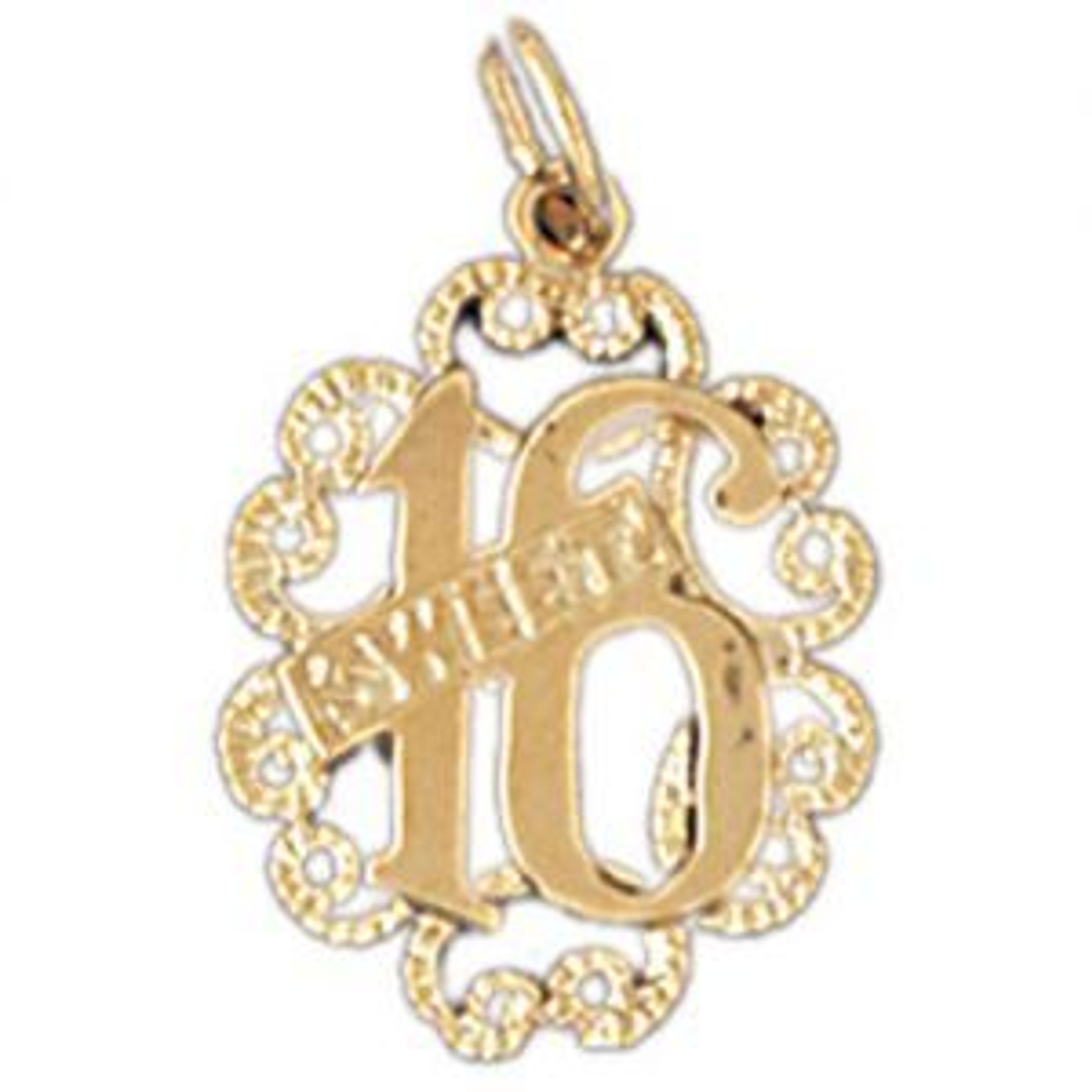 Sweet 16 necklace gold Clearance