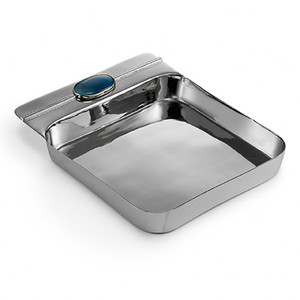 Mary Jurek Santa Fe Valet Tray with Blue Lapis Stone 6.5 x 8.25 x 1" MPN: SFV002.3, UPC: 817658013838 Mary Jurek Santa Fe Valet Tray with Blue Lapis Stone 6.5 x 8.25 x 1" MPN: SFV002.3, UPC: 817658013838