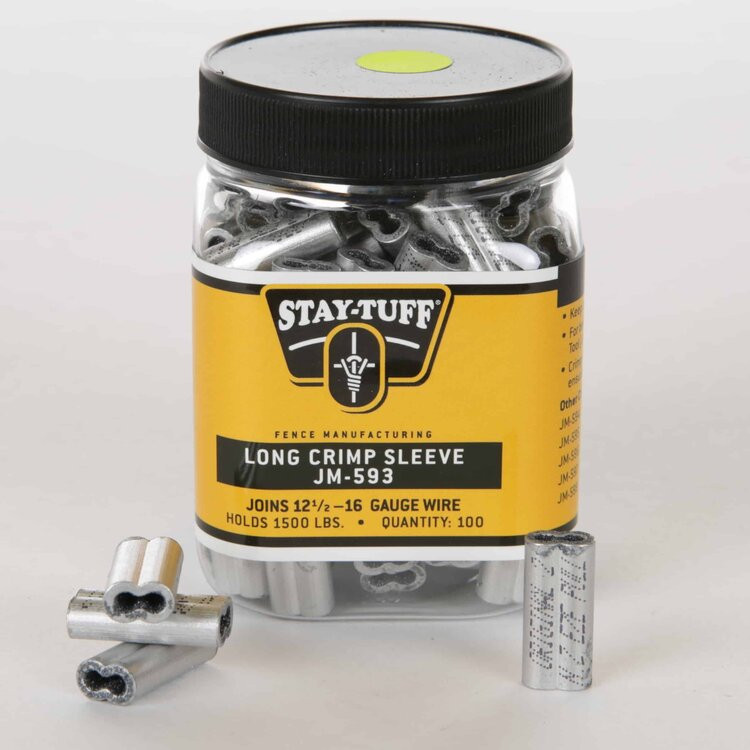 STAY-TUFF 12.5 GA. Long Crimp Sleeve - RanchCity.com