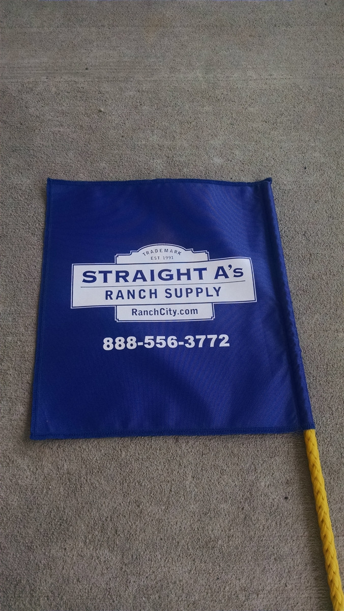 Sorting Flag, cattle sorting flag, sorting stick, livestock sorting flag