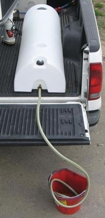 High Country 35 Gallon Hay Rack Water Caddy