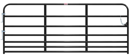 7-Bar Bull Gate - Black 