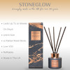 Luna - Sandalwood & Patchouli - Scented Reed Diffuser (120ml)