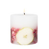 Nature's Gift - Apple & Pear Blossom - Scented Candle - Inclusion Pillar