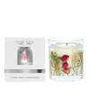 This beautiful candle pays homage to nature with its integrated botanicals suspended in gel.
