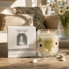 Nature's Gift - Beach Daisy -  Scented Gel Candle Vase