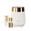 White/Gold Mist Diffuser & Fragrance Oil 15ml Bundle