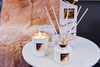 rafted with care, each Luna candle boasts a burn time of 40 hours, ensuring lasting enjoyment of its luxurious scent.