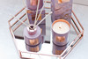 Infuse your living space with a delightful blend of invigorating scents with Luna's May Chang & Rhubarb Reed Diffuser.
