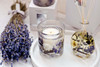 Nature's Gift - Lilac & Lavender - Scented Botanical Inclusion Pillar Candle (95 x 95mm)
