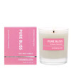 Wellbeing - Pure Bliss - 220gm Scented Soy Candle  Essentials Oils of Cypress, petitgrain and Basil