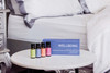 Wellbeing - 4 x10ml  100% Essential Oil Blend - BE HAPPY - DE-STREES - SLEEP WELL - PURE BLISS Gift Set