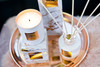 With the Luna 'May Chang & Rhubarb' collection you'll find yourself immersed in the scent of luxury and your senses captivated as this sweet fragrance echo's through your home. Looking for something different? why not explore our collection and discover an alternative product that fits you, such as our highly scented reed diffusers, fragrance oils, or wax melts.