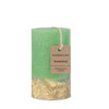 Elements - Earth - Green Apple & Lime - Scented Botanical Pillar Candle (75 x 127mm)