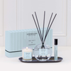 Modern Classics - Sea Salt & Oakmoss - Gift Set - 120ml Scented Reed Diffuser, 15ml Scented Home Mist, Scented Mini Candle