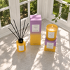 Sol - sunlit yuzu - Soy Wax Scented Candle Tumbler (90 x 80mm) - Yellow Glass