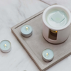 Modern Classics - Sea salt & Oakmoss  - Scented Tealight Candles (37 x 22mm) 180g