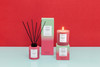 Sol - Popped Cherry - Scented Reed Diffuser 130ml - Red Glass