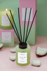 Sol - Lait De Coco - Scented Reed Diffuser 130ml - Green Glass