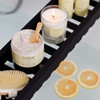 Grapefruit & Mimosa - Scented Body Scrub & Bath Salts Gift Set Bundle