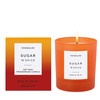 Sol - Sugar 'n' Spice - Soy Wax Scented Candle Tumbler (90 x 80mm) - Dark Orange Glass