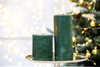Seasonal - Frosted Woods - Pear, Patchouli & Musk Scented Tall Pillar (69 x 160mm)