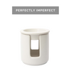 Modern Classics - Ceramic Wax Melter - White (NO GIFT BOX) PERFECTLY IMPERFECT