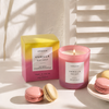 Sol - Vanilla Delight - Soy Wax Scented Candle Tumbler (90 x 80mm) - Pink Glass
