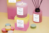 Sol - Vanilla Delight - Soy Wax Scented Candle Tumbler (90 x 80mm) - Pink Glass