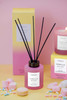 Sol - Vanilla Delight - Scented Reed Diffuser 130ml - Pink Glass