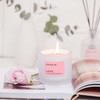 Affirmations - Love - Gardenia & Sweet Pear - Scented Candle Tumbler (79 x 89mm)