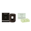Green Fig & Cedar Melt Bar & Ceramic Black Wax Melter Bundle