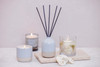 Air Reed Diffuser Refill, Diffuser Pot & Natural Reed Sticks Bundle