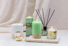 Earth Reed Diffuser Refill, Diffuser Pot & Natural Reed Sticks Bundle