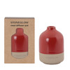 Fire Reed Diffuser Refill, Diffuser Pot & Natural Reed Sticks Bundle